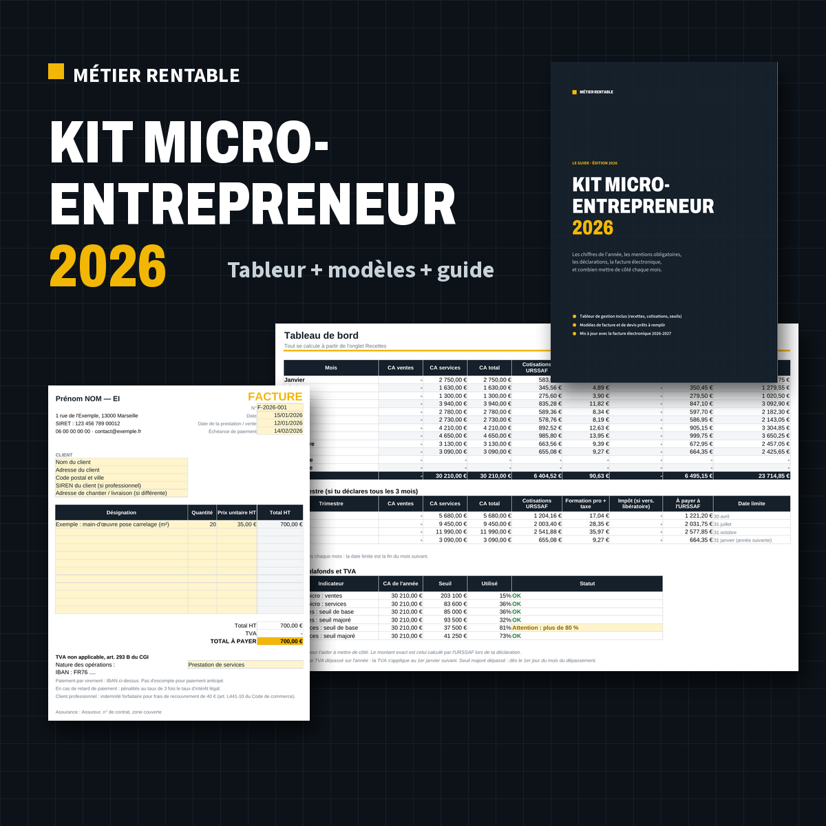 Kit Micro-Entrepreneur 2026